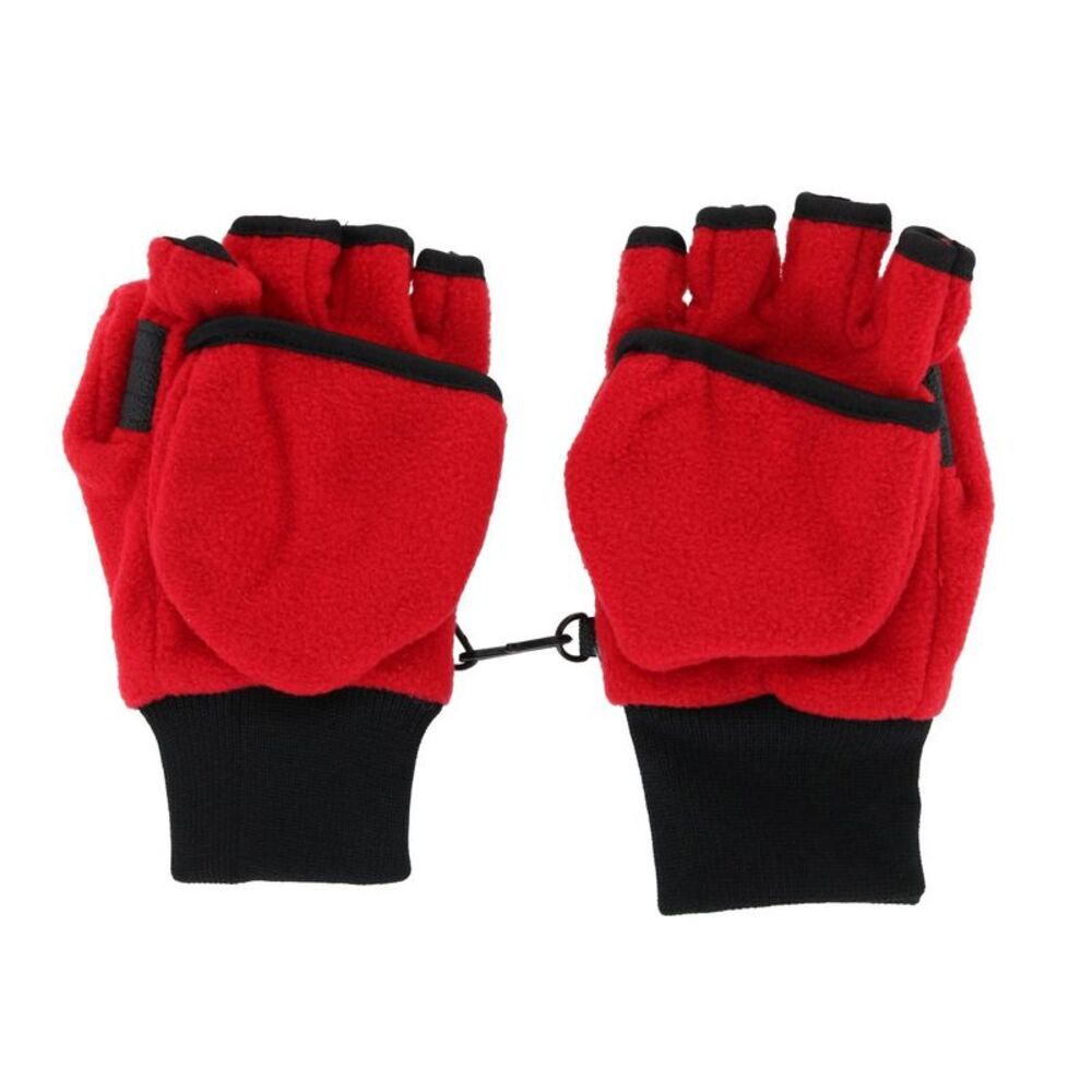 Iceberg Polar Wear Kid's 4-7 Fleece Convertible Fingerless Glove to Mitten